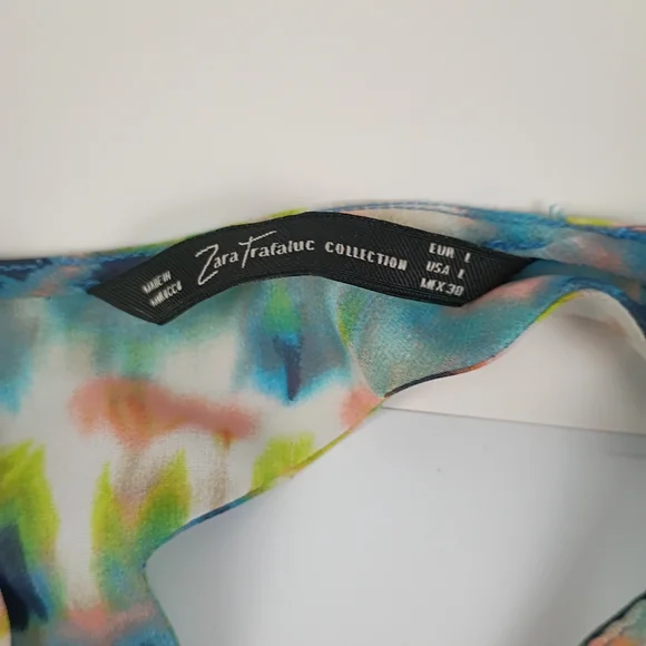 Multicolor Tie-Dye Women's Top - Picture 3 of 6